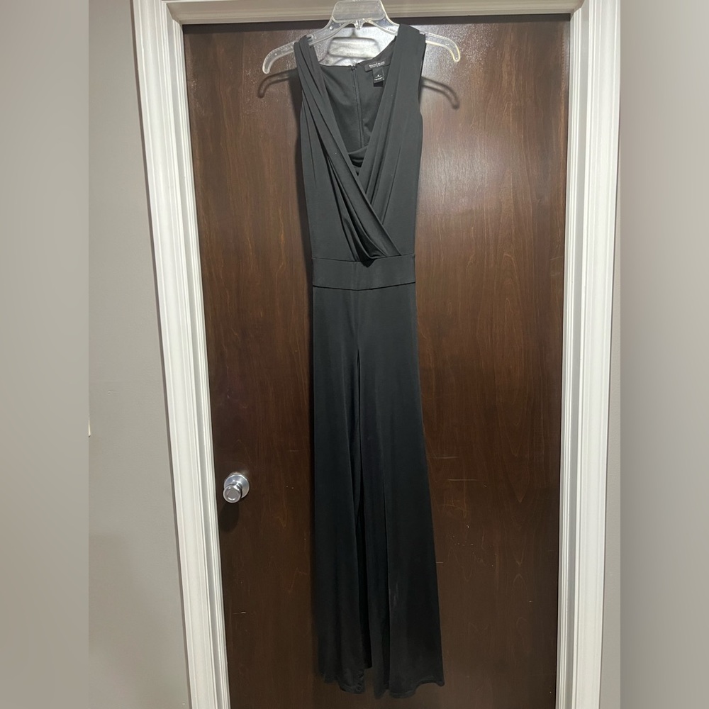 White House Black Market Black Jumpsuit